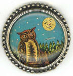 Owl Brooch
