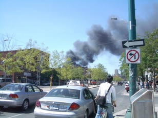 Spadina fire