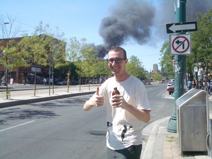 Ryan and the spadina fire