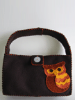 Felt Owl Bag