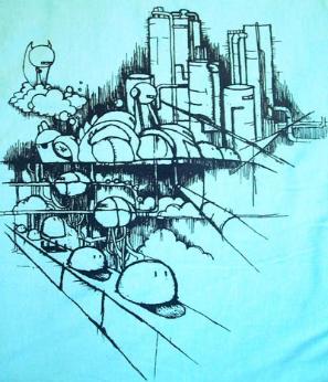 Factory tshirt print